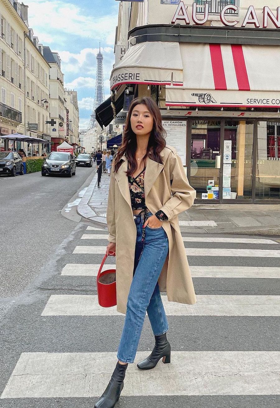 French fashion influencers Ivana Gibson