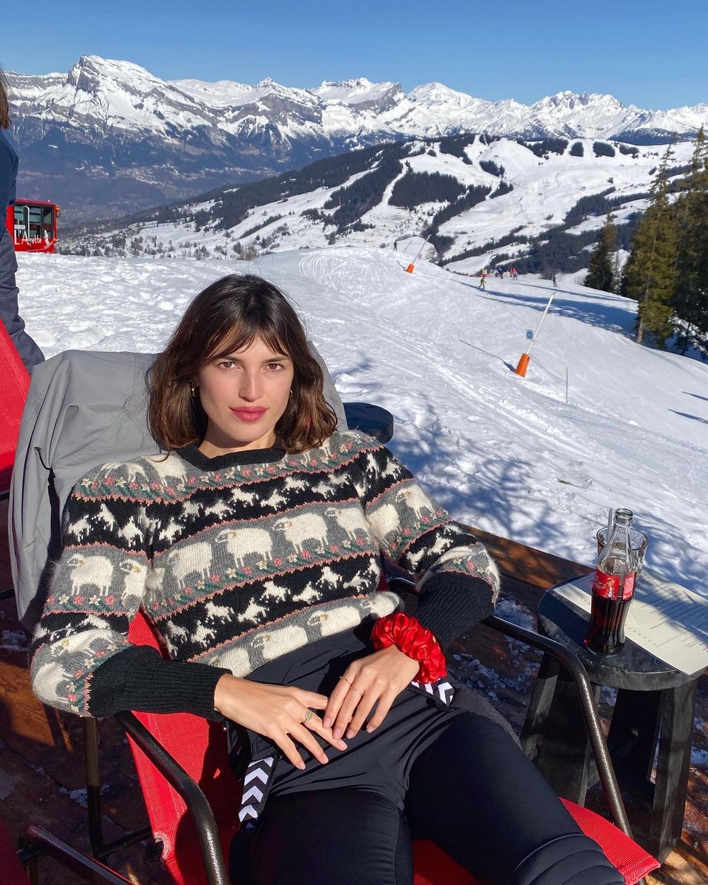 French Apres Ski Style Jeanne Damas