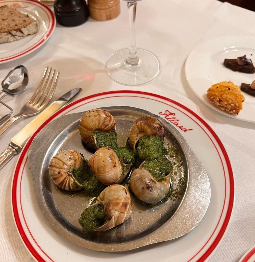 French diet escargots allard_restaurant