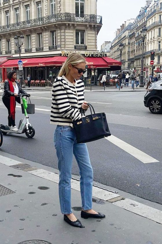 How to Wear Jeans Like a French Girl