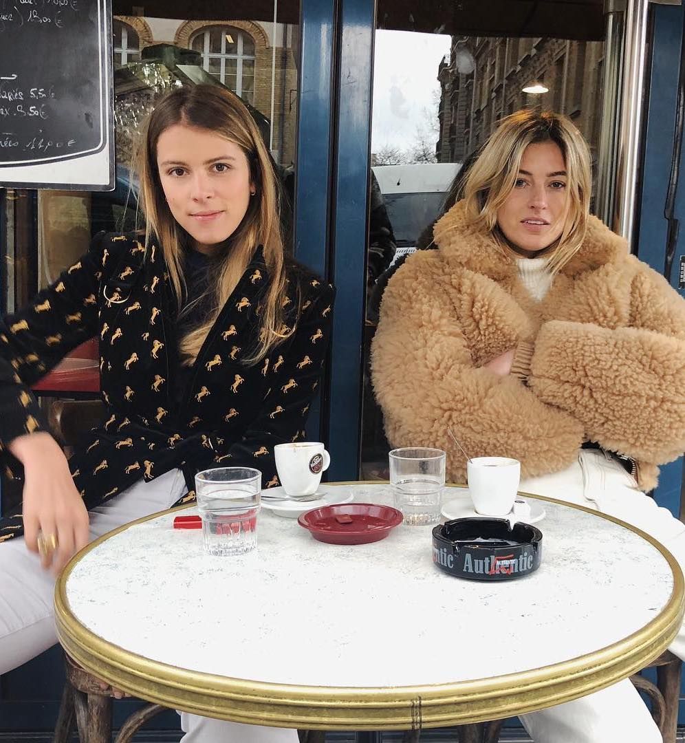 Live Like a French Woman coffee on a parisian terrasse camillecharriere