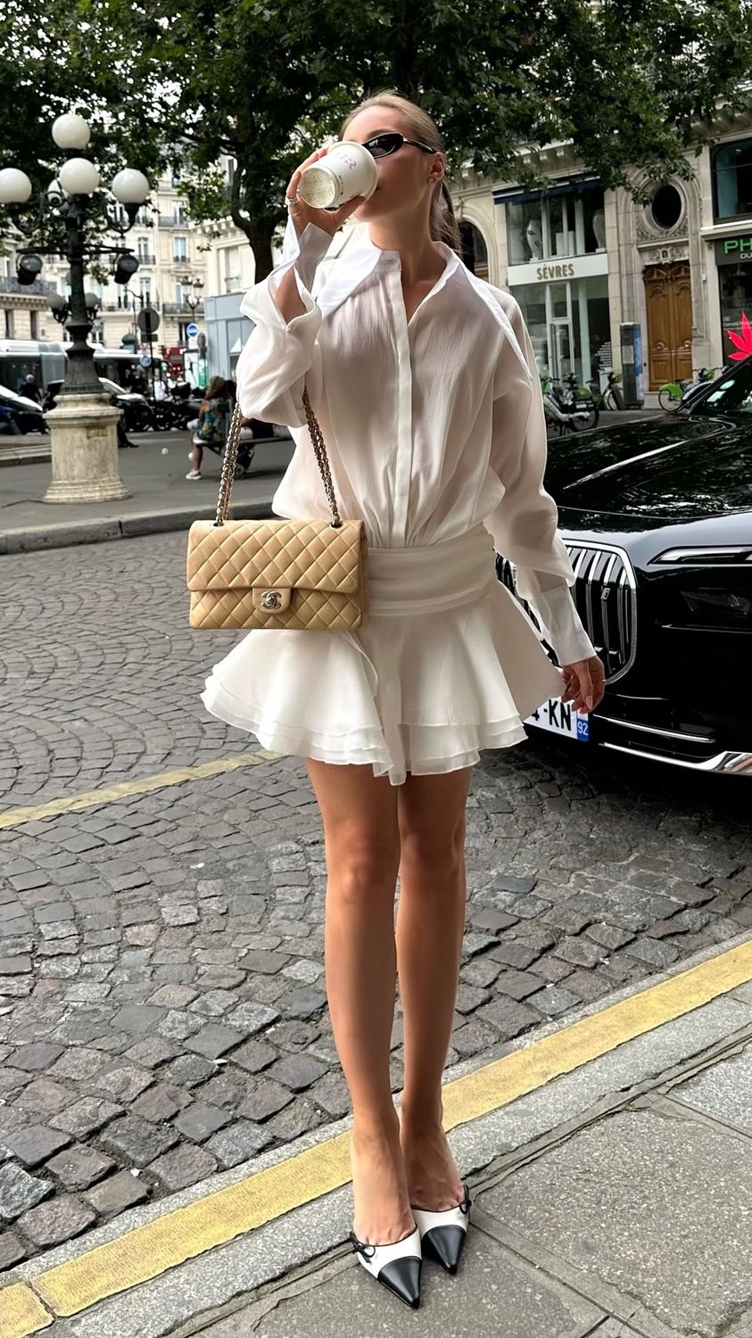 Parisian summer skirt 
