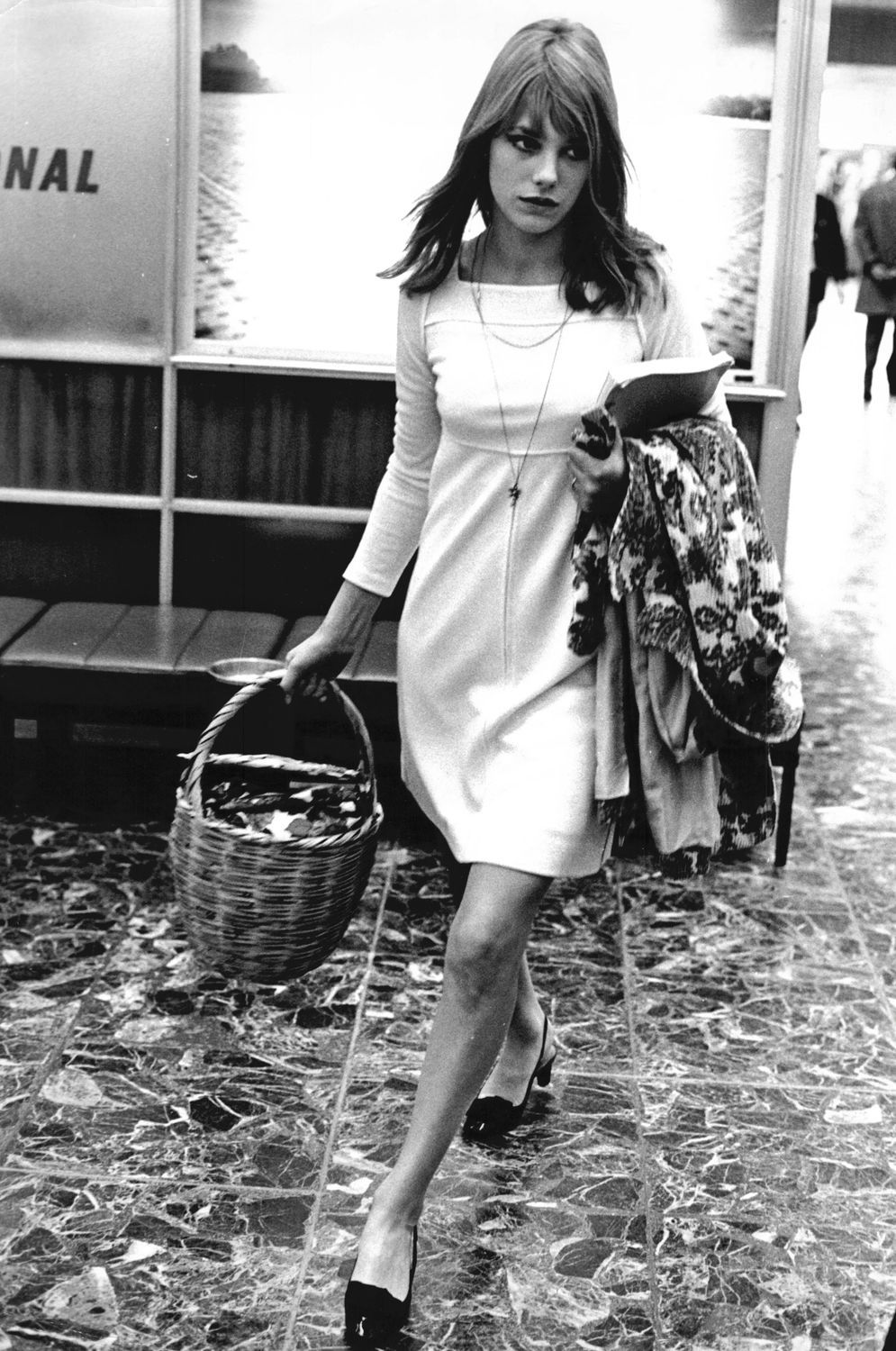 French fashion icon Jane Birkin