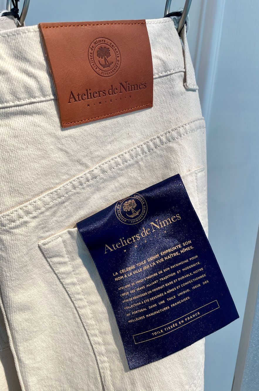 Origin of Jeans denim created in France by Atelier de Nimes