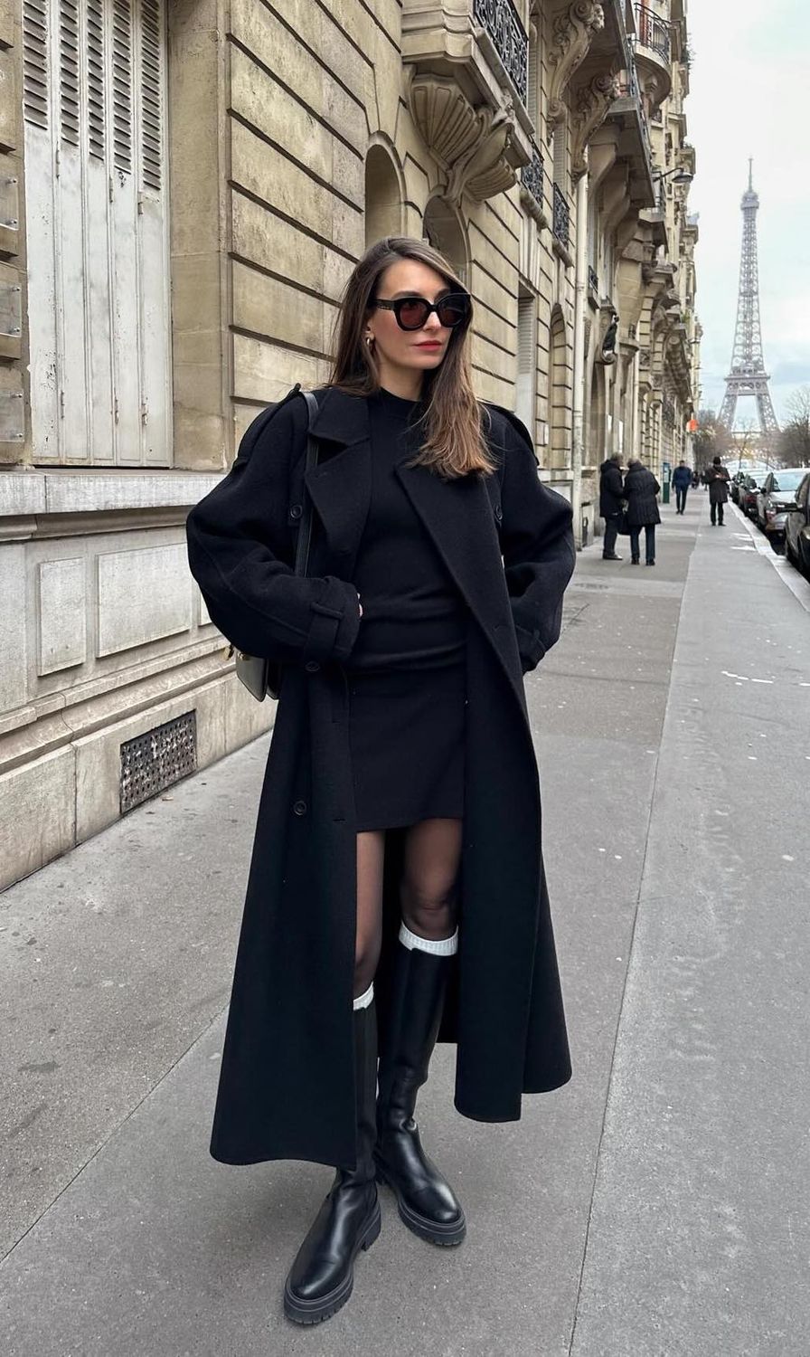 Parisian winter outfits clairegffc