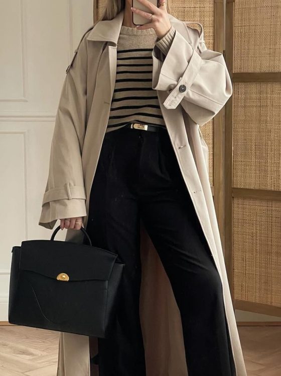 French girl at Work outfit ideas _katiepeake