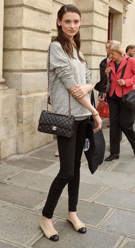 French handbag brands Chanel street style