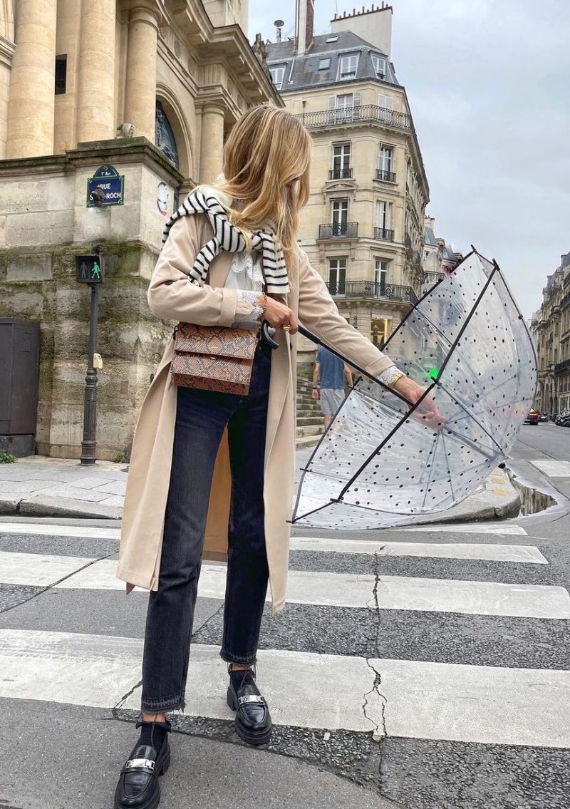 8 French Girl Rainy Day Outfits