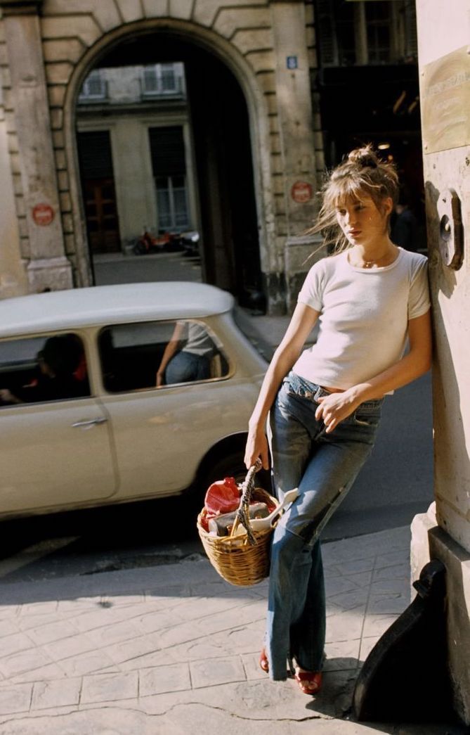 French Wicker basket icon Jane Birkin