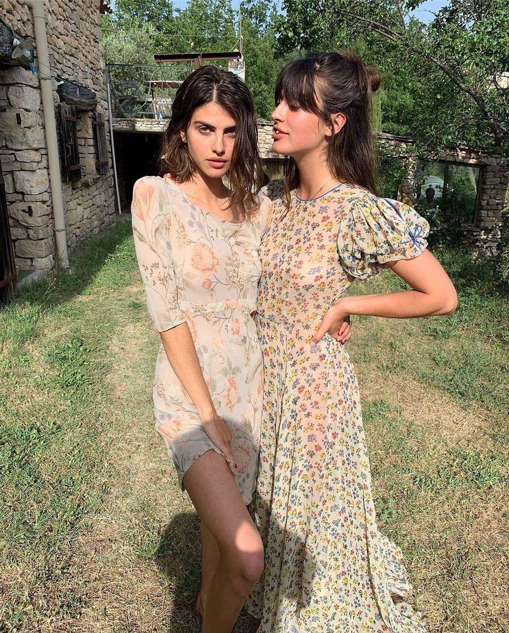 French Floral dress Summer @louisefollain @lilacardona