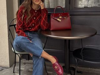 how to wear burgundy like a french girl red wine outfit tamara
