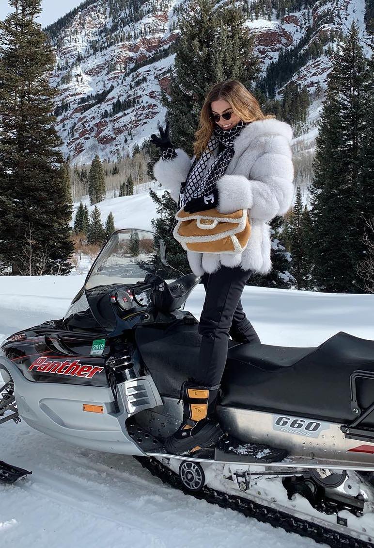 French Ski outfits Alps cyrielleverstuyft