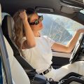 French girl white t shirt outfits elisalevallois