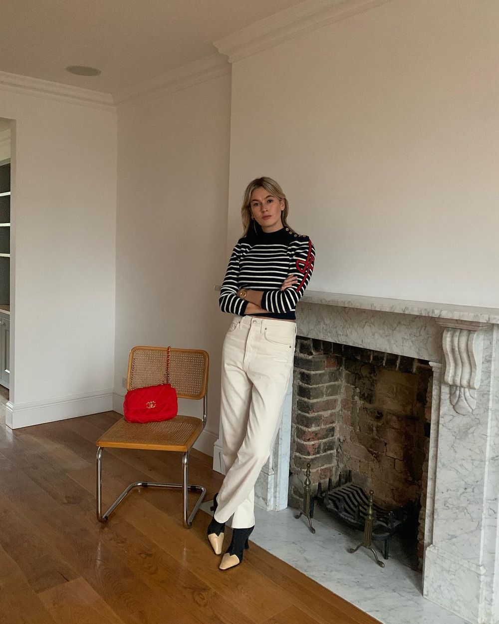 Wear Stripes like a French girl top camillecharriere