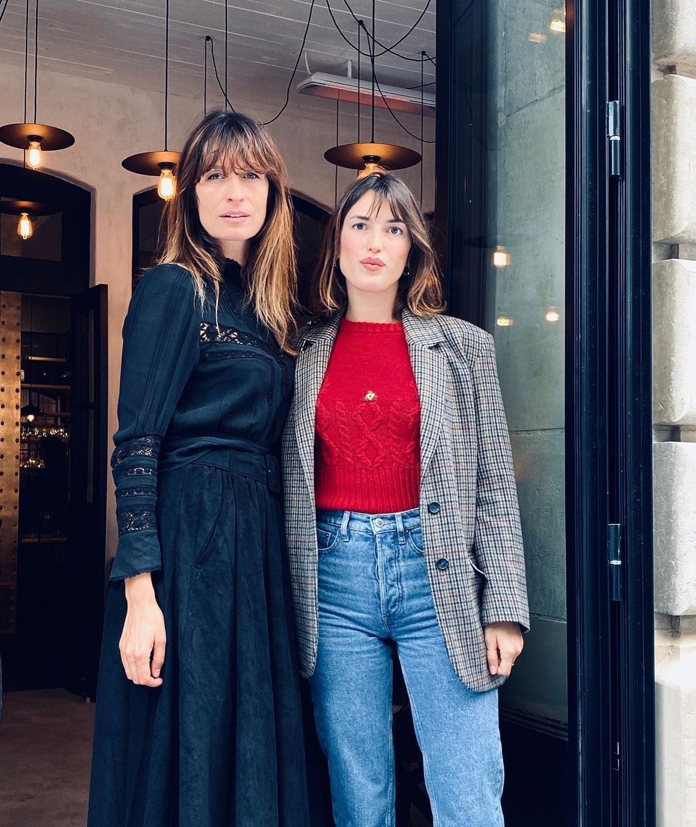 Caroline de Maigret and Jeanne Damas jeannedamas